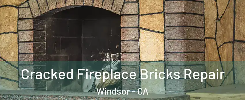  Cracked Fireplace Bricks Repair Windsor - CA